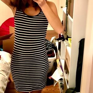 Striped Bodycon Dress